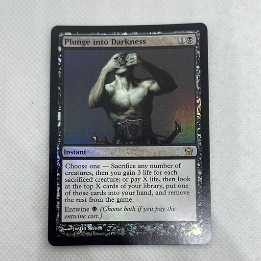 Plunge Into Darkness - Fifth Dawn FOIL