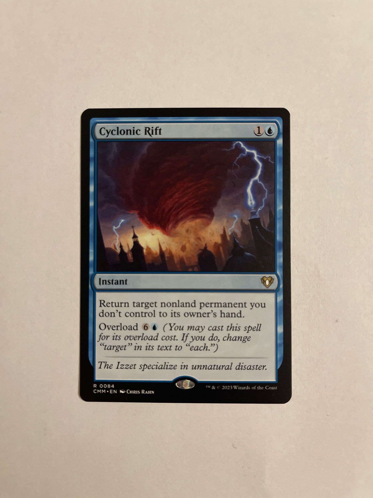 Cyclonic Rift - Commander Masters #084