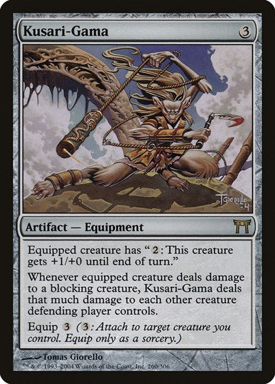 Kusari-Gama - Champions of Kamigawa - 260 - FOIL