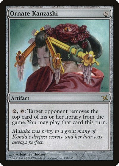 Ornate Kanzashi - Betrayers of Kamigawa - 157 - FOIL