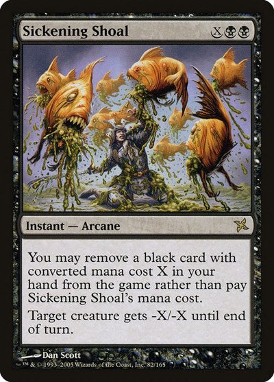 Sickening Shoal - Betrayers of Kamigawa - 82