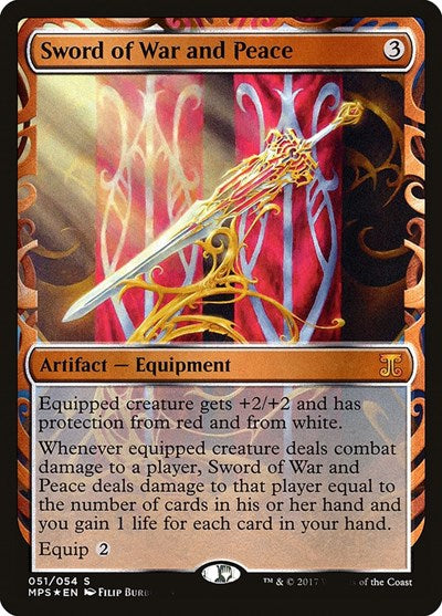 Sword of War and Peace - Masterpiece Series: Kaladesh Inventions - 51