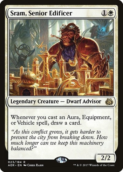 Sram, Senior Edificer - Aether Revolt - 23 - FOIL