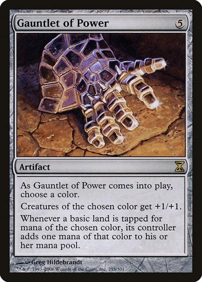Gauntlet of Power - Time Spiral - 255