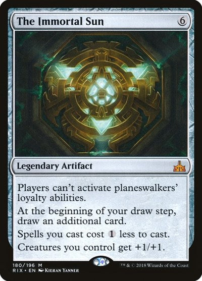 The Immortal Sun - Rivals of Ixalan - 180