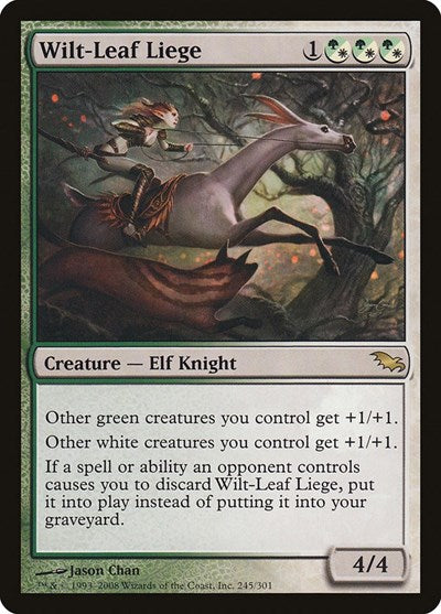 Wilt-Leaf Liege - Shadowmoor - 245 - FOIL