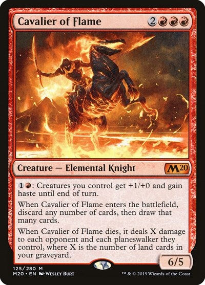 Cavalier of Flame - Core Set 2020 - 125