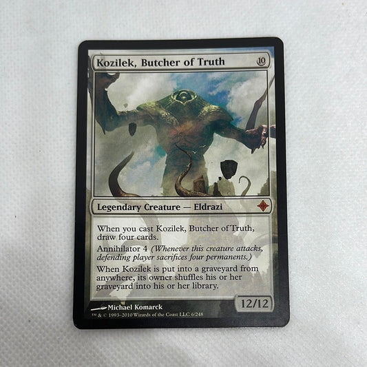 Kozilek, Butcher of Truth - Rise of the Eldrazi #006