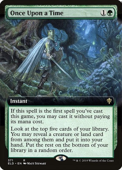 Once Upon a Time (Extended Art) - Throne of Eldraine - 371