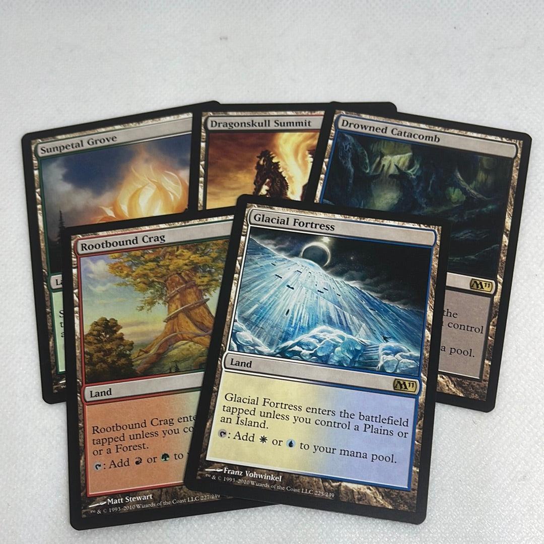 Magic 2011 Dual Land Set Making Mythic Magic 2011 Dual Land Set Making Mythic