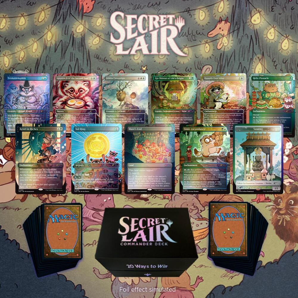 Secret Lair Commander Deck: 20 Ways to Win - Secret Lair Drop Series -