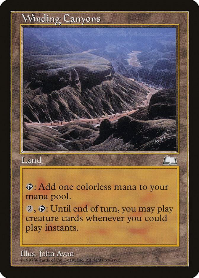 Winding Canyons - Weatherlight -