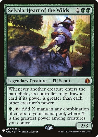 Selvala, Heart of the Wilds - The List Reprints - 70