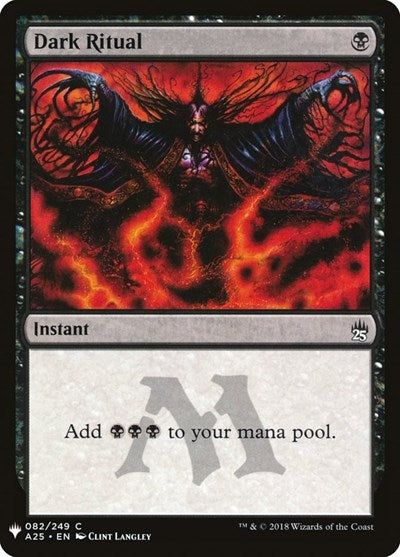 Dark Ritual (A25) - The List Reprints - 82