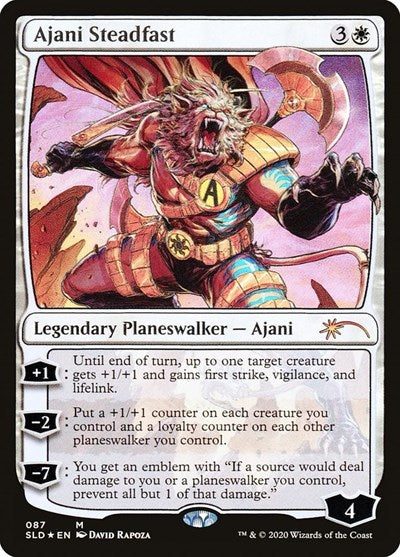 Ajani Steadfast - Secret Lair Drop Series - 87 - FOIL