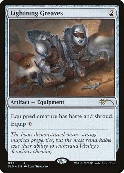 Lightning Greaves (099) - Secret Lair Drop Series - 99
