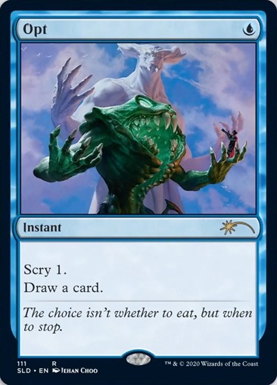 Opt (111) - Secret Lair Drop Series - 111 - FOIL