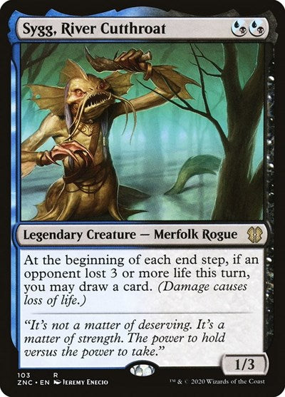 Sygg, River Cutthroat - Commander: Zendikar Rising - 103