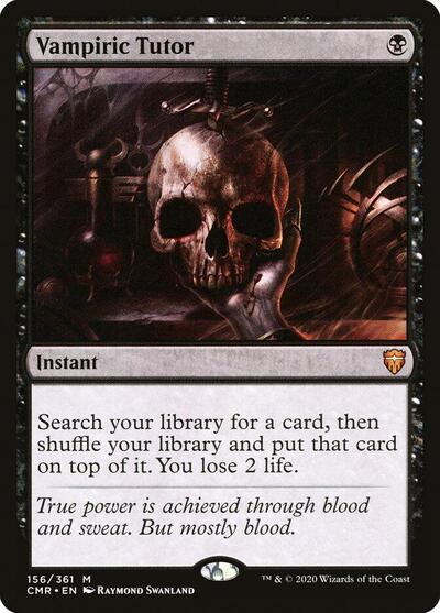 Vampiric Tutor - Commander Legends - 156 - FOIL