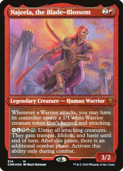 Najeela, the Blade-Blossom (Foil Etched) - Commander Legends - 514