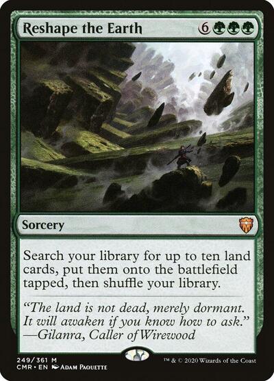 Reshape the Earth - Commander Legends - 249 - FOIL