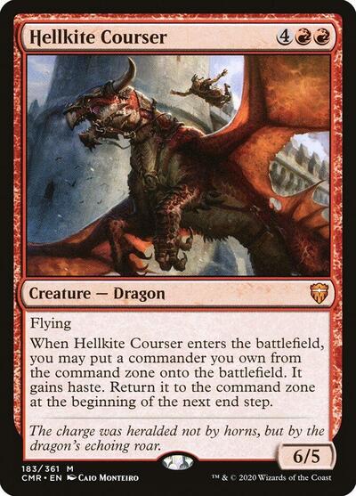 Hellkite Courser - Commander Legends - 183 - FOIL