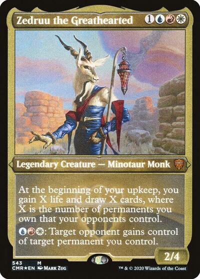 Zedruu the Greathearted (Foil Etched) - Commander Legends - 543