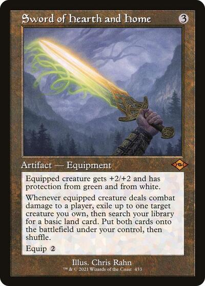 Sword of Hearth and Home (Retro Frame) - Modern Horizons 2 - 433 - FOIL