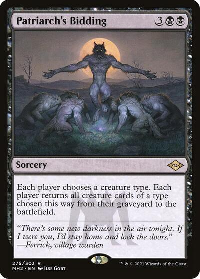 Patriarch's Bidding - Modern Horizons 2 - 275 - FOIL