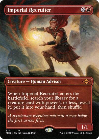 Imperial Recruiter (Borderless) - Modern Horizons 2 - 314 - FOIL