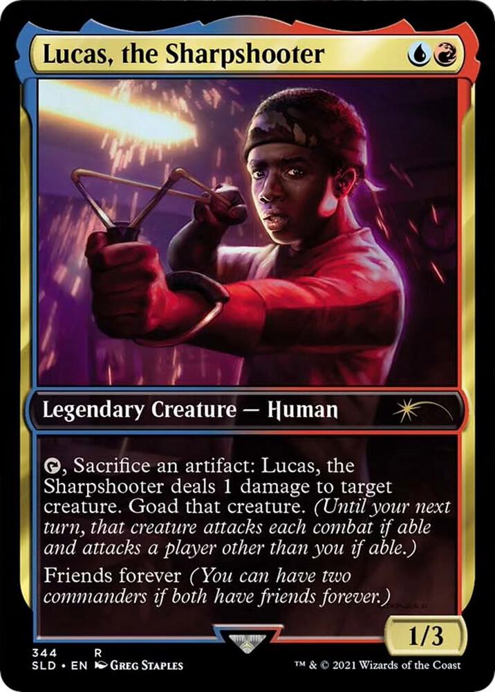 Lucas, the Sharpshooter - Secret Lair Drop Series - 344 - FOIL