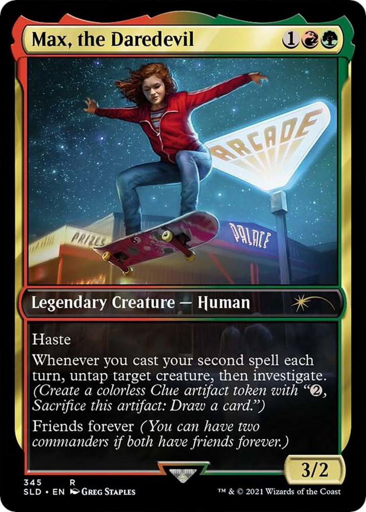 Max, the Daredevil - Secret Lair Drop Series - 345 - FOIL