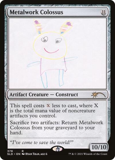 Metalwork Colossus (378) - Secret Lair Drop Series - 378 - FOIL