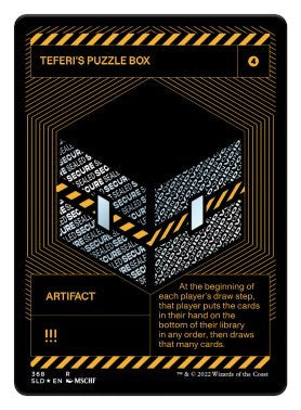 Teferi's Puzzle Box (Silver Laminate) - Secret Lair Drop Series - 368