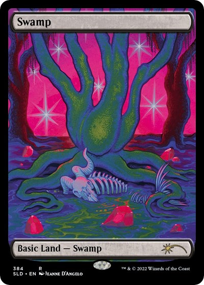 Swamp (384) - Secret Lair Drop Series - 384 - FOIL