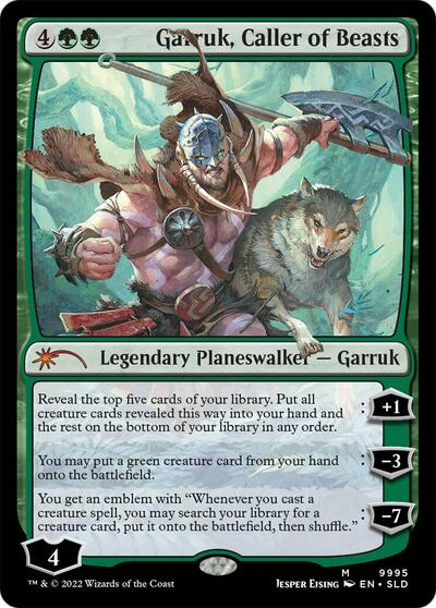 Garruk, Caller of Beasts - Secret Lair Drop Series - 9995 - FOIL