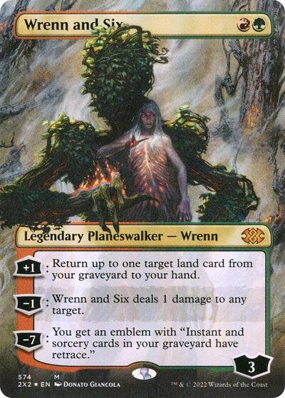Wrenn and Six (Textured Foil) - Double Masters 2022 - 574