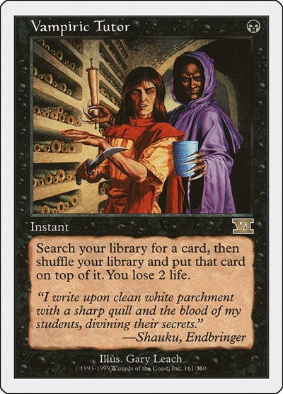 Vampiric Tutor - Classic Sixth Edition - 161
