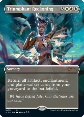 Triumphant Reckoning - Secret Lair Drop Series - 1005 - FOIL