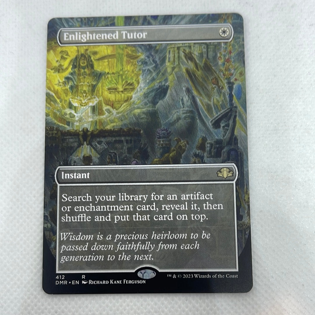 Enlightened Tutor - Dominaria Remastered Borderless #412