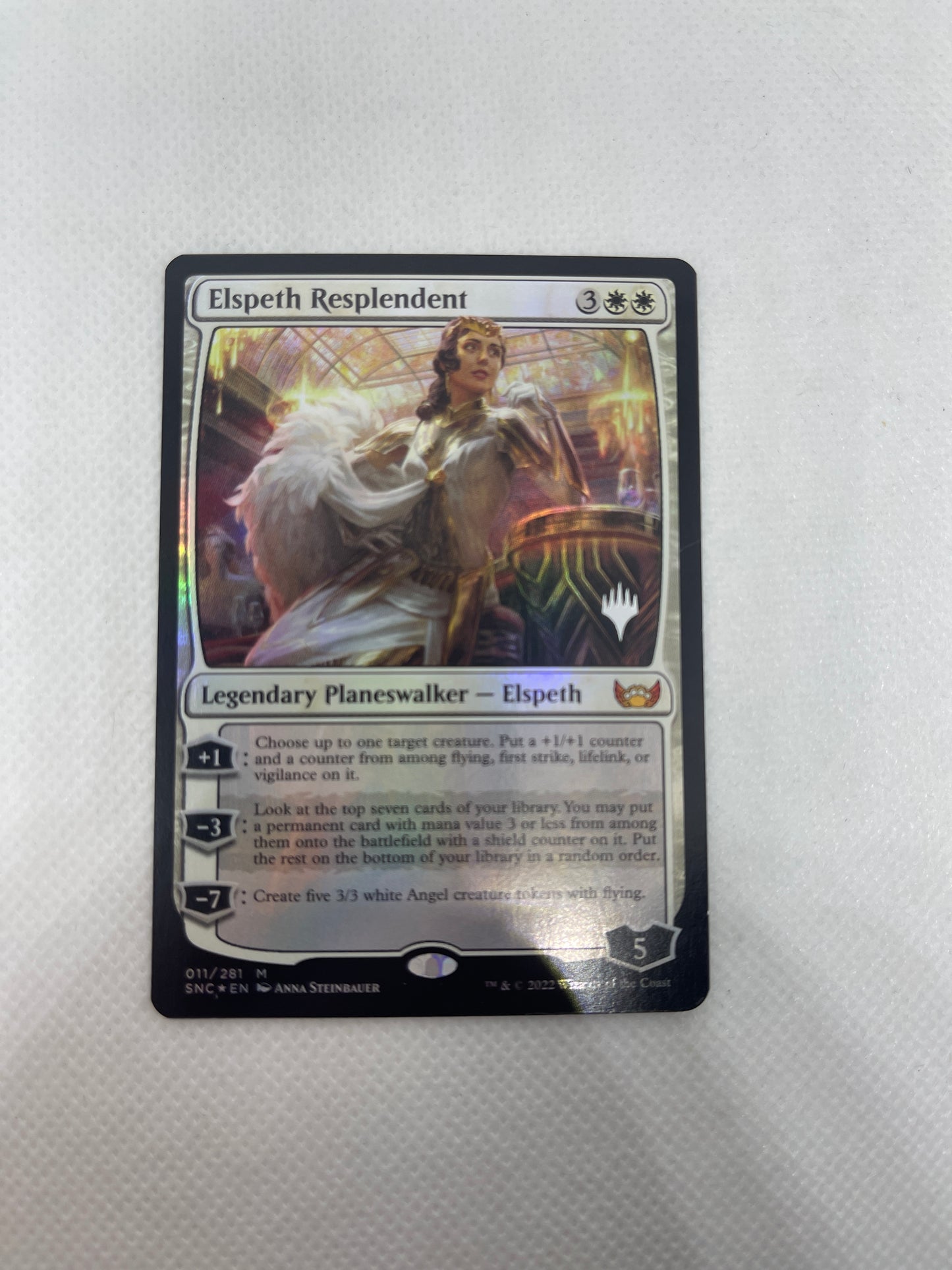 Elspeth Resplendent - Planeswalker Pack Promo #011 FOIL