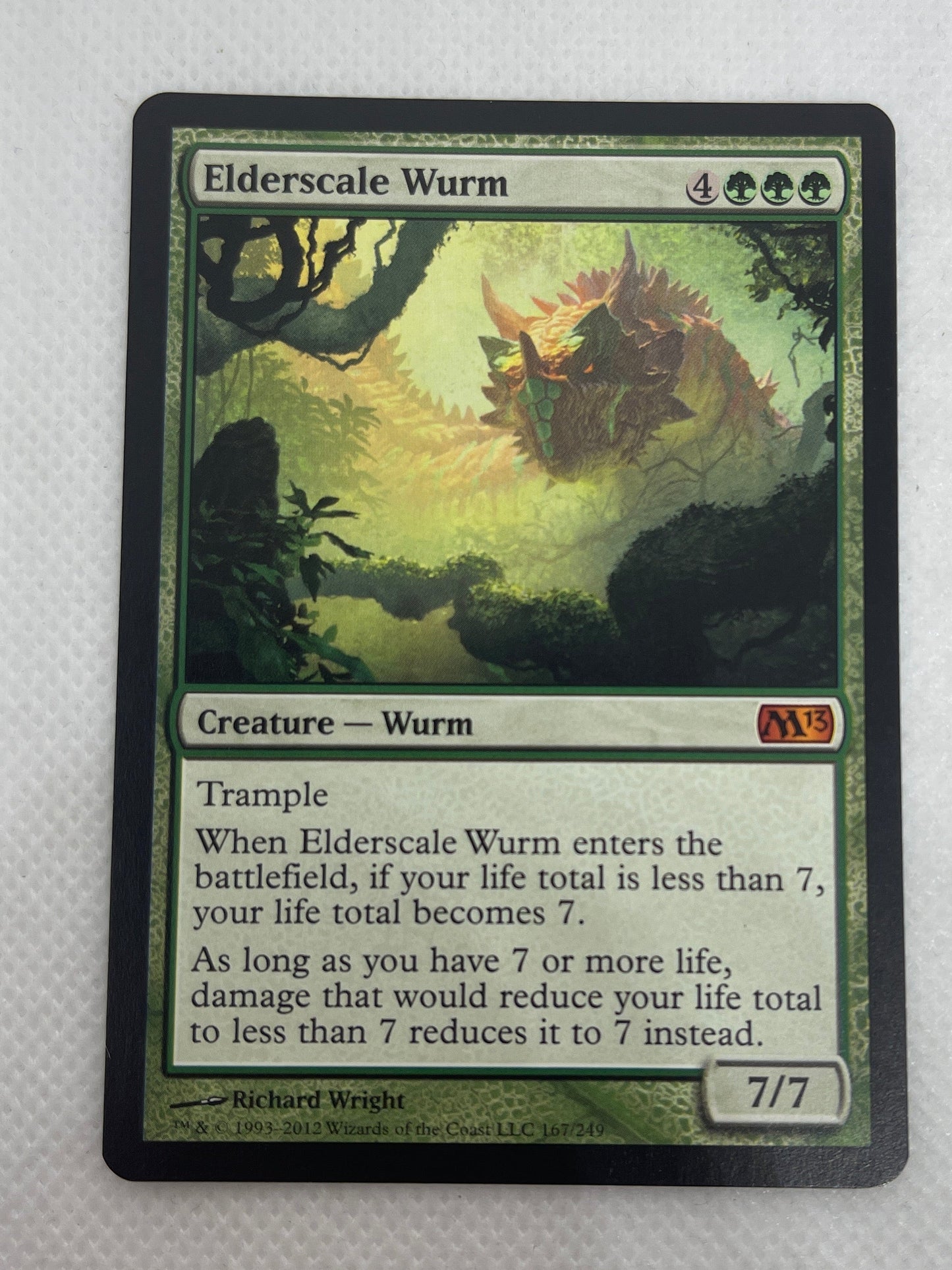 Elderscale Wurm - Magic 2013 Core Set #167