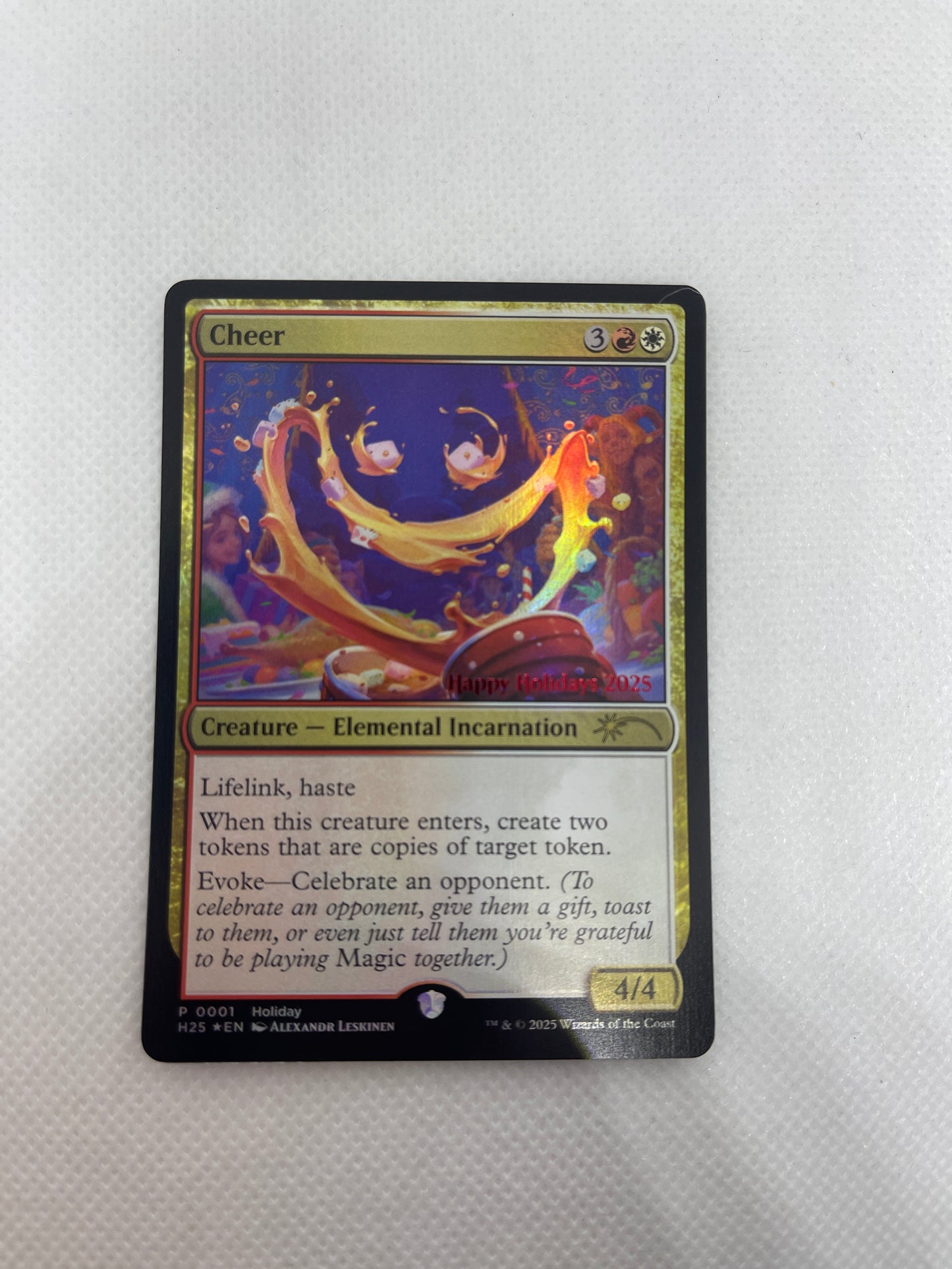 Cheer - Holiday Promo #2025 FOIL