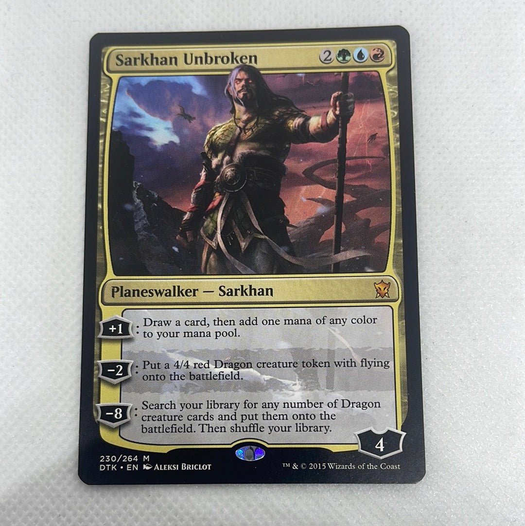 Sarkhan Unbroken - Dragons of Tarkir Making Mythic Sarkhan Unbroken - Dragons of Tarkir Making Mythic