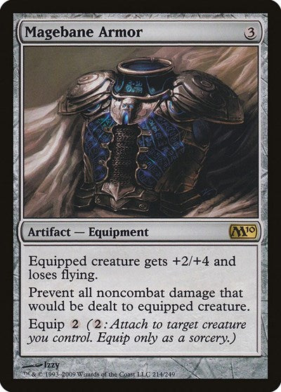 Magebane Armor - Magic 2010 (M10) - 214 - FOIL