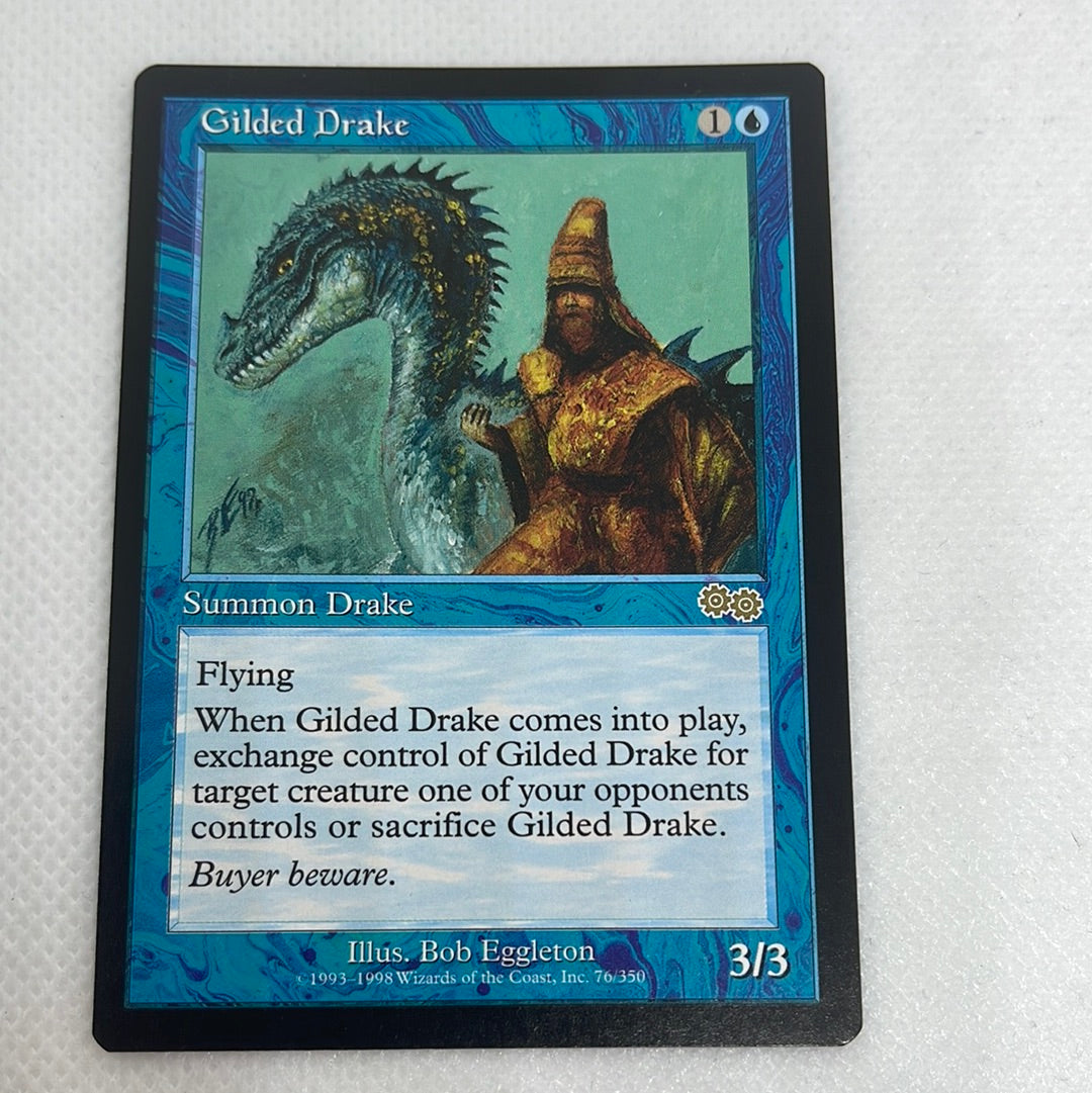 Gilded Drake - Urza's Saga Making Mythic Gilded Drake - Urza's Saga Making Mythic