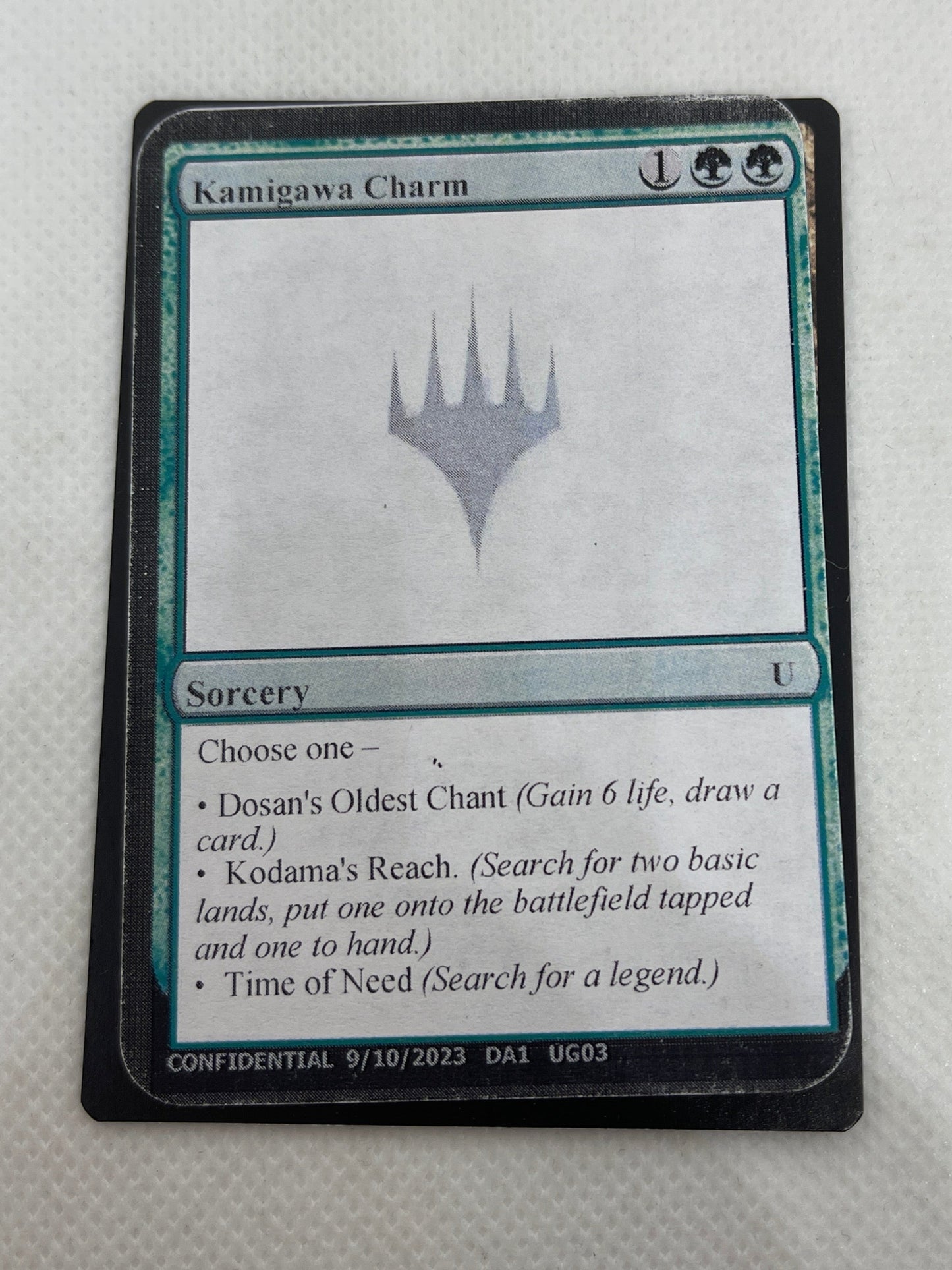 Kamigawa Charm - Un-Known Event Playtest Cards