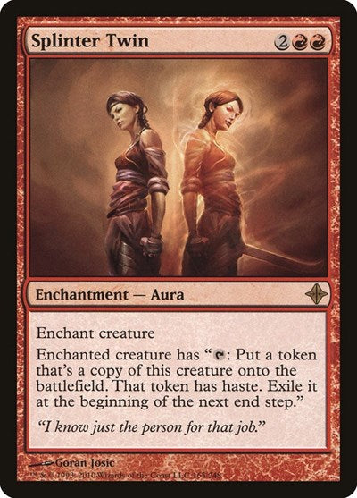Splinter Twin - Rise of the Eldrazi - 165 - FOIL