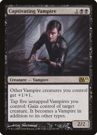 Captivating Vampire - Magic 2011 (M11) - 87 - FOIL