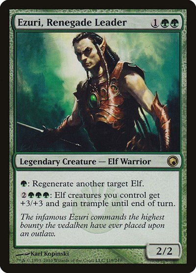 Ezuri, Renegade Leader - Scars of Mirrodin - 119 - FOIL